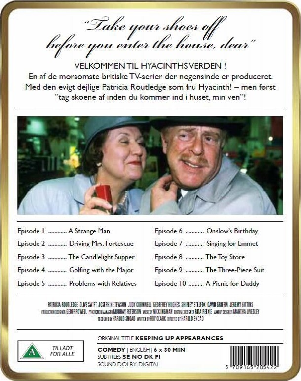 Fint Skal Det Være - Sæson 2 / Keeping Up Appearances - Season 2 - DVD