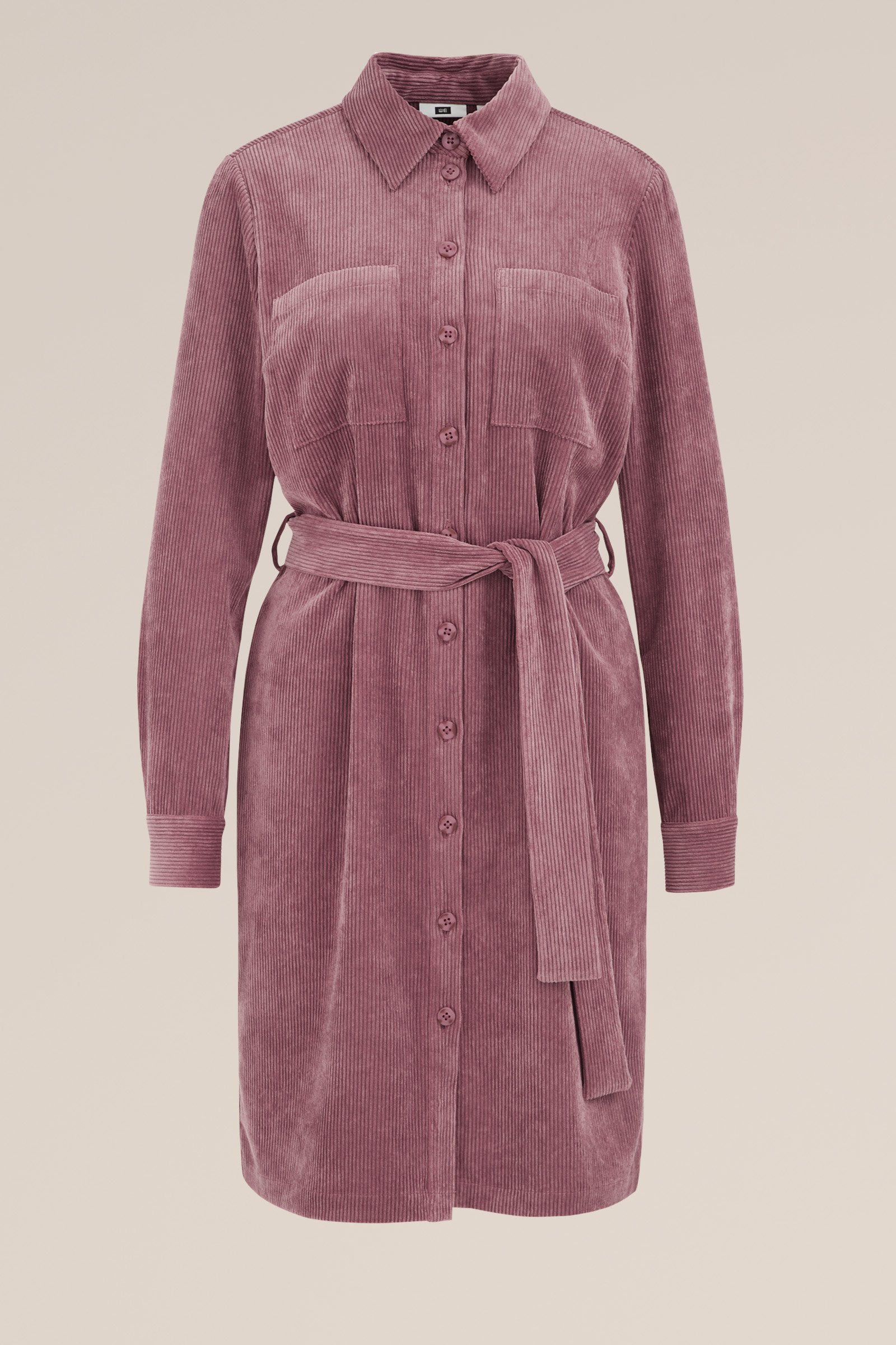 corduroy jurk WE Fashion Oudroze