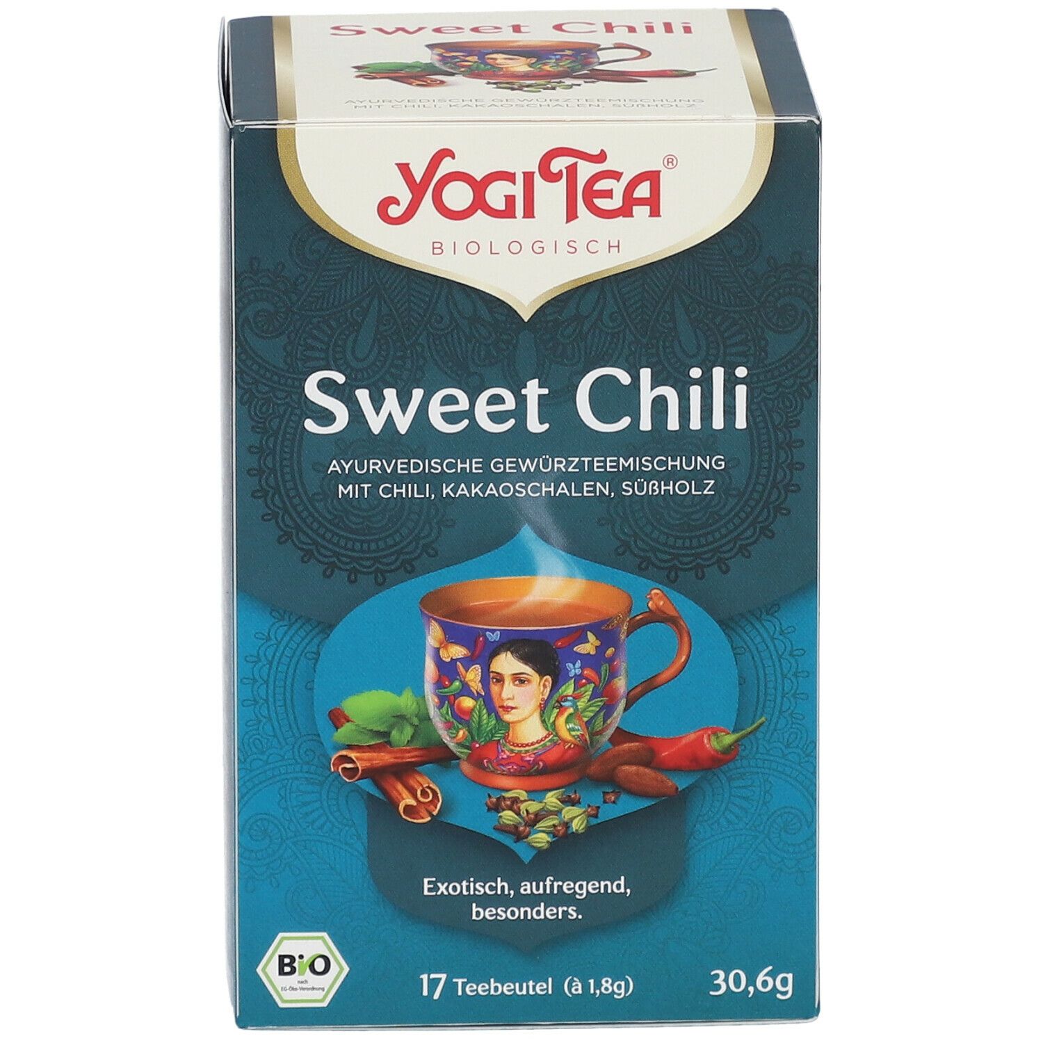 YOGI TEA® Sweet Chili, Bio Gewürz- und Kräutertee