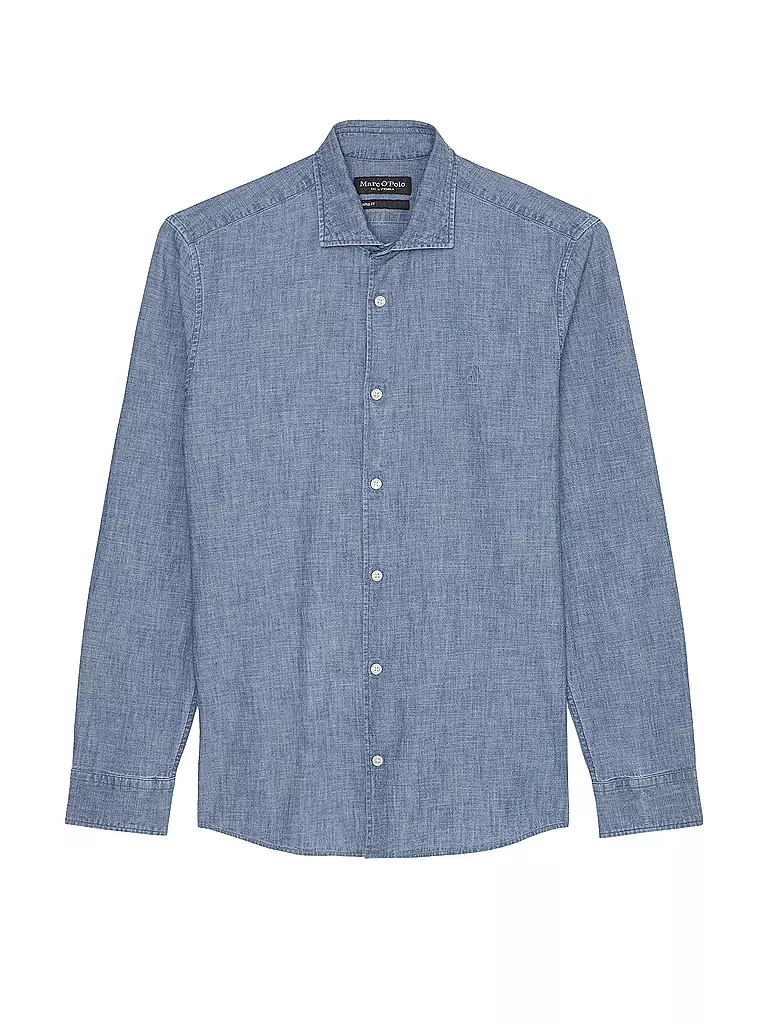 MARC O'POLO Hemd Regular Fit  hellblau