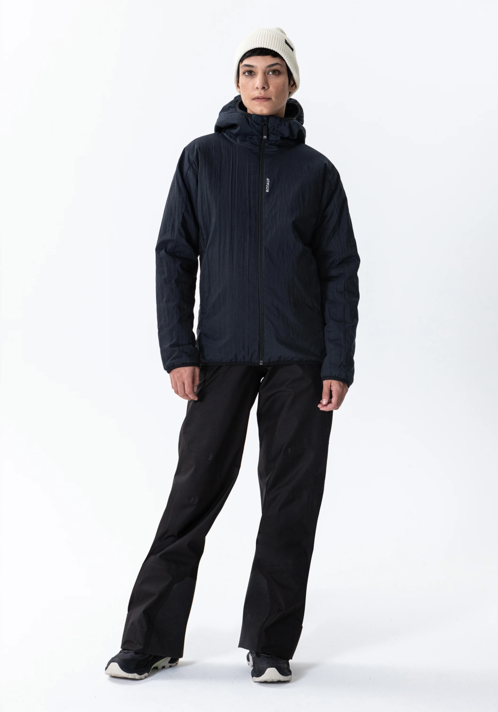 Rotauf Damen-Jacke Swiss Insulation Jacket Hood Phantom