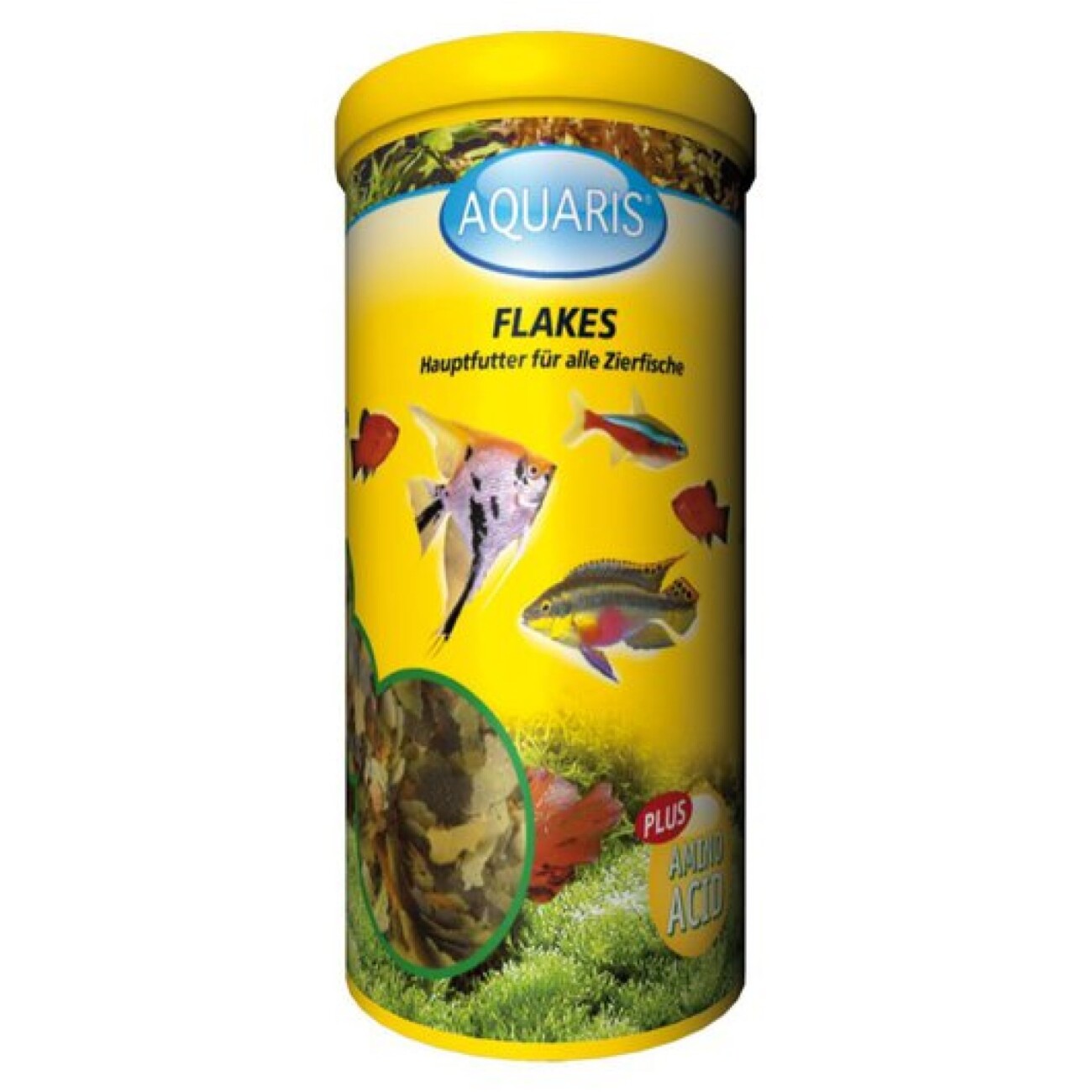 AQUARIS Aquarium Fischfutter - Flakes - 45g / 250ml