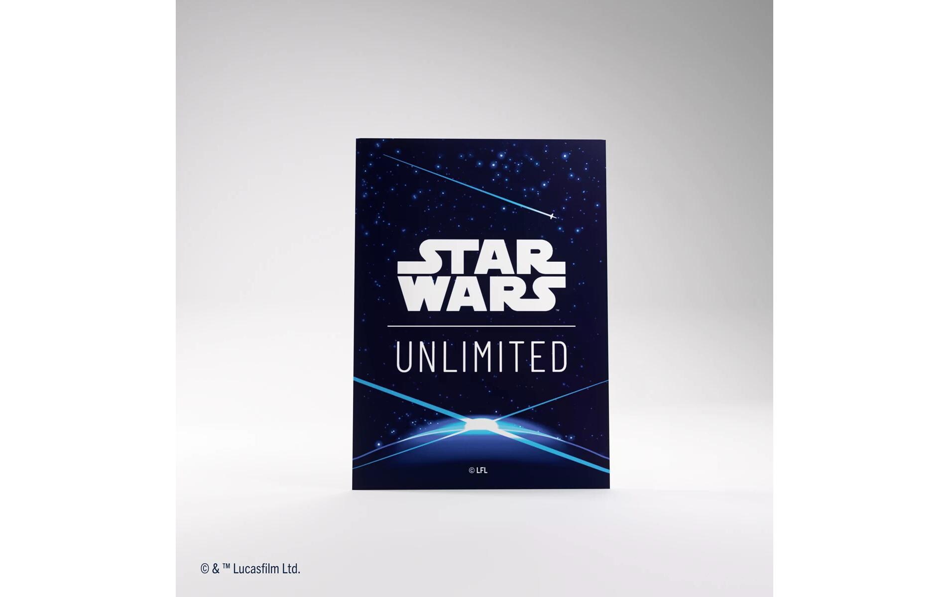 Kartenhülle Art Sleeves Space Blue 60 +1 Stk.Bedruckte Kartenhüllen in Standardgrösse
