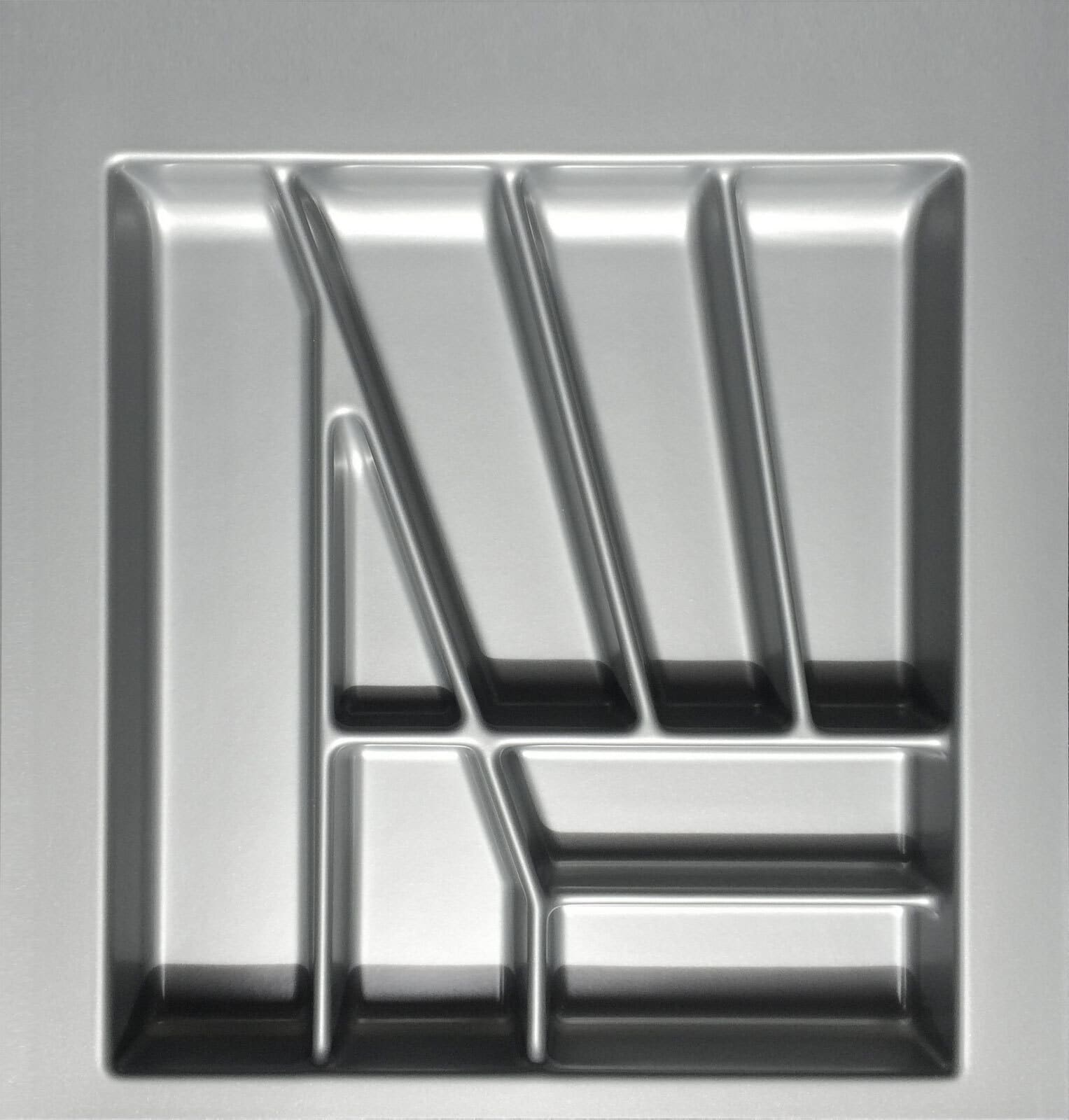 Besteckeinsatz 50 cm Silber