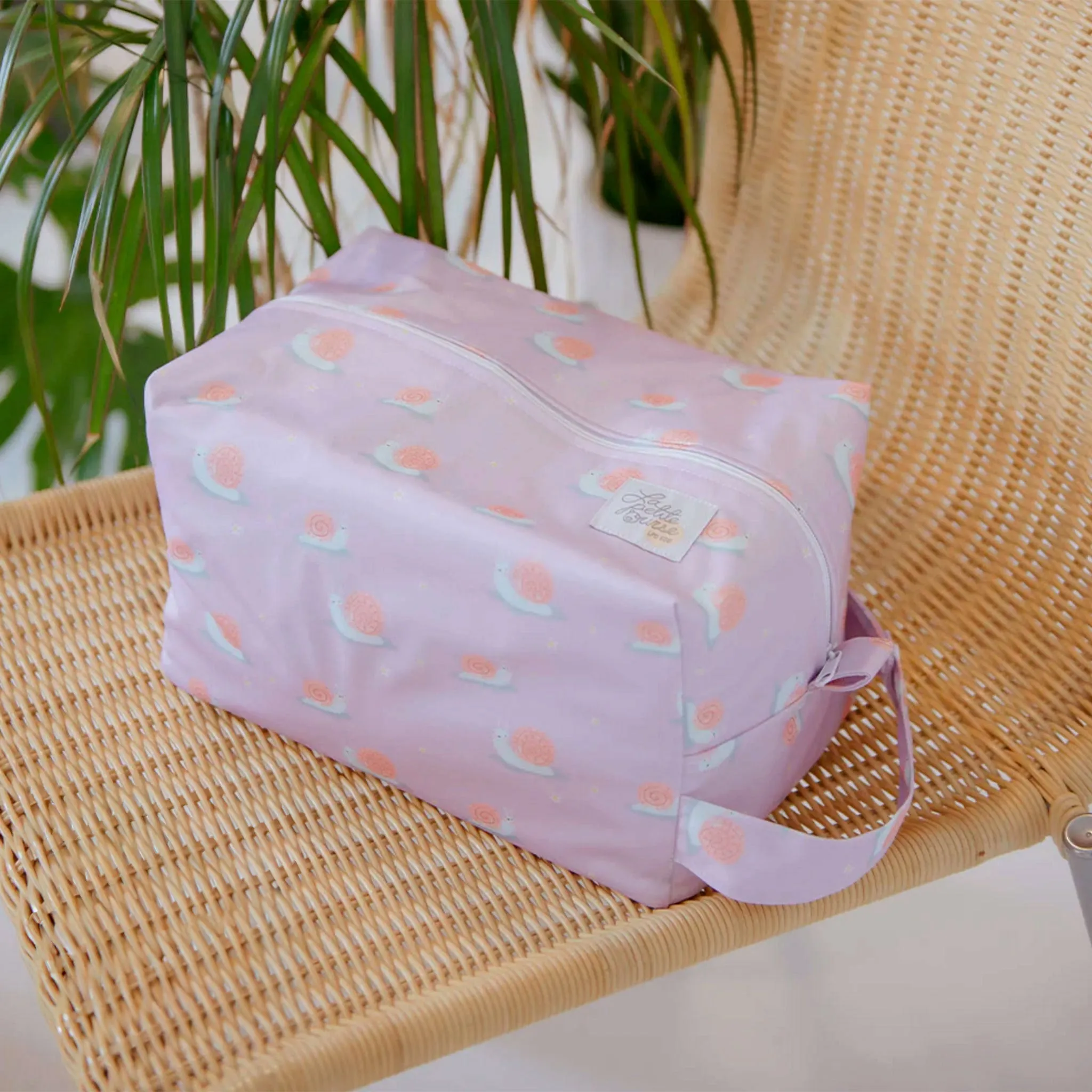 La Petite Ourse Sac de Rangement POD - Escargot