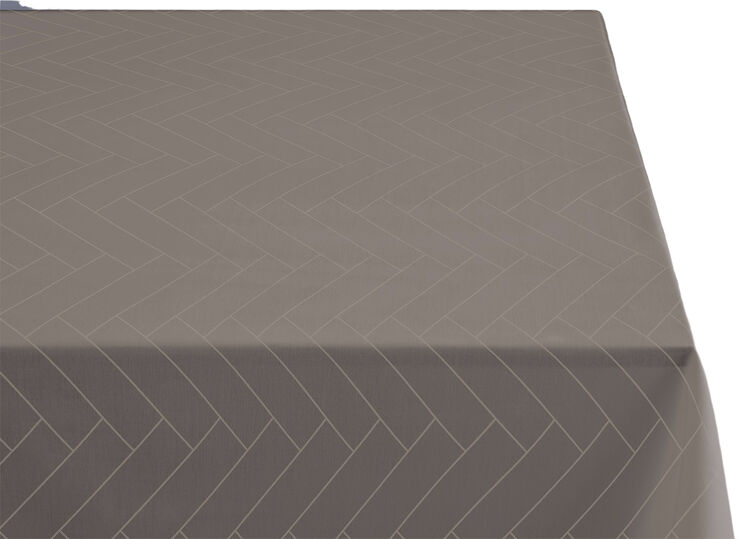 Södahl Dug Tiles Damask Taupe Taupe