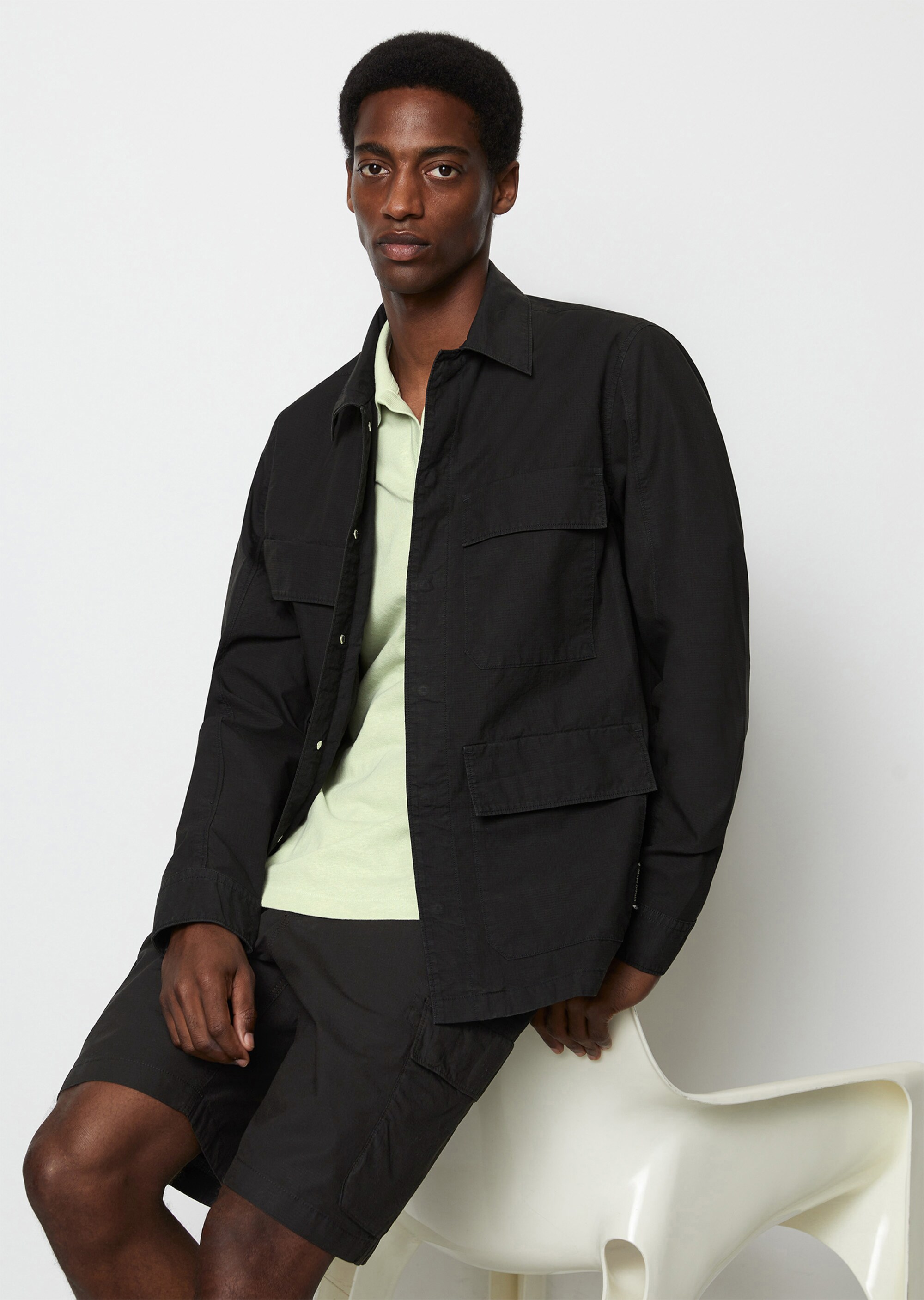Overshirt in robuster Ripstop-Qualität