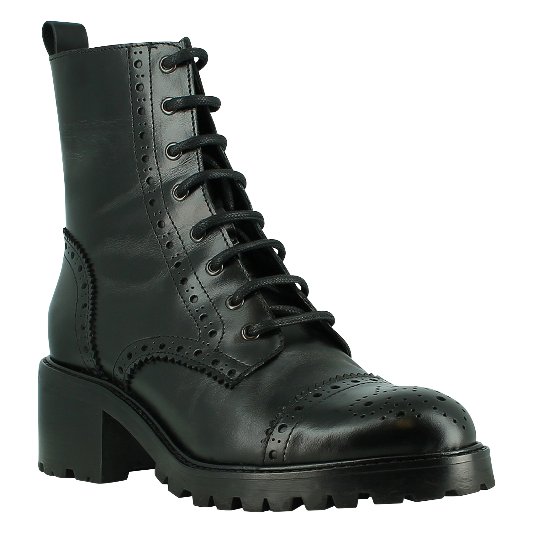 ANDERS - Boots en cuir | Noir