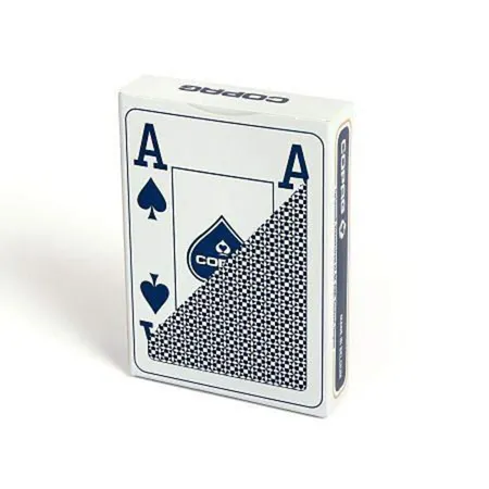ASS Altenburger Poker Jumbo Index blau, 100% Plastik, 4 Corner