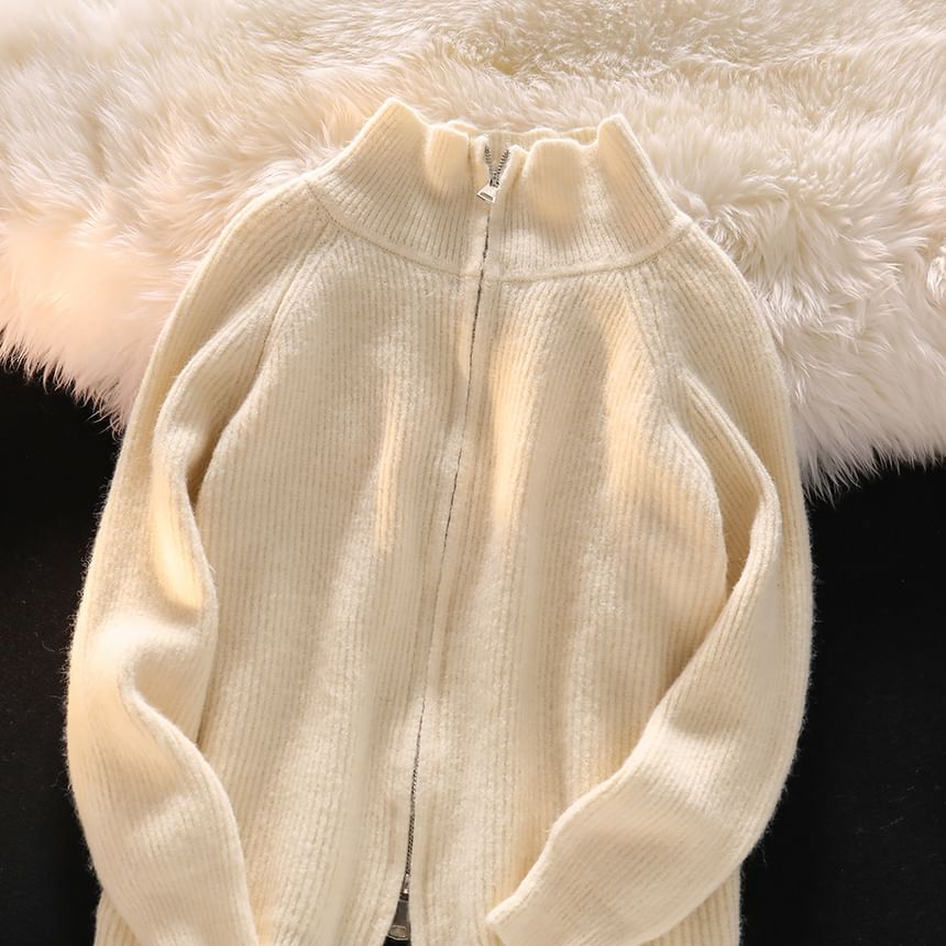 DIYI - Effen vest met rits