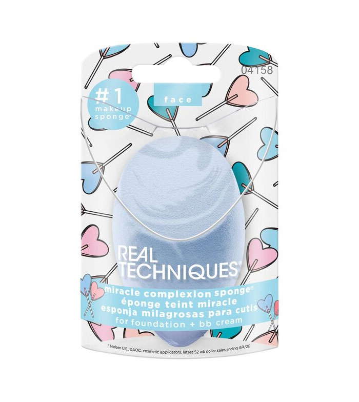 Real Techniques - *Love IRL* - Miracle Complexion Esponja de maquiagem para líquidos