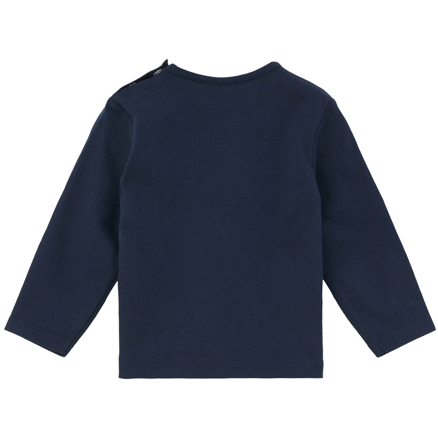 s.Oliver Langarmshirt Herzen blue