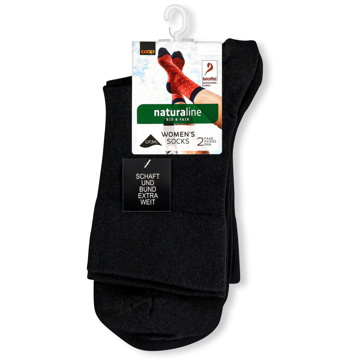 Women's socks Relax Duo schwarz