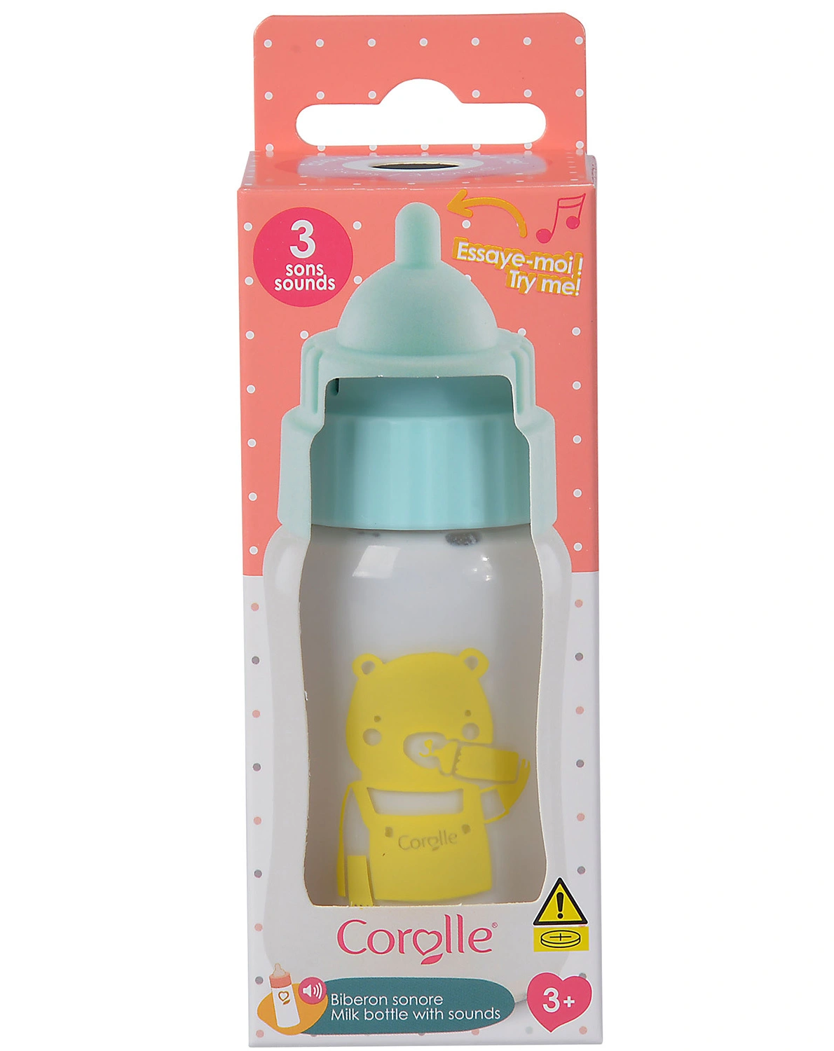 Puppenzubehör MON GRAND POUPON MILCHFLASCHE mit Sound
