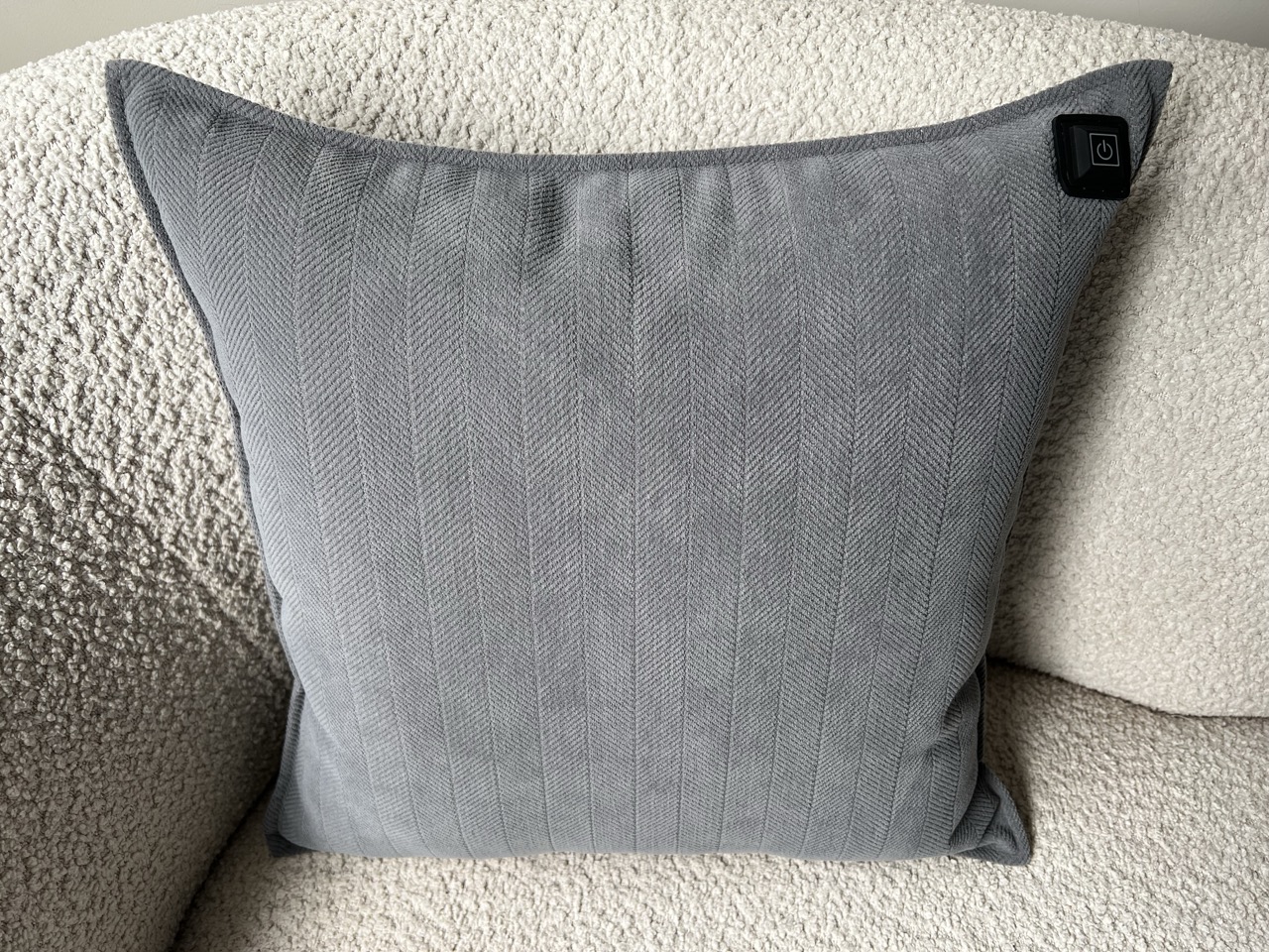 Warmpi Chenille warmtekussen - Anthracite