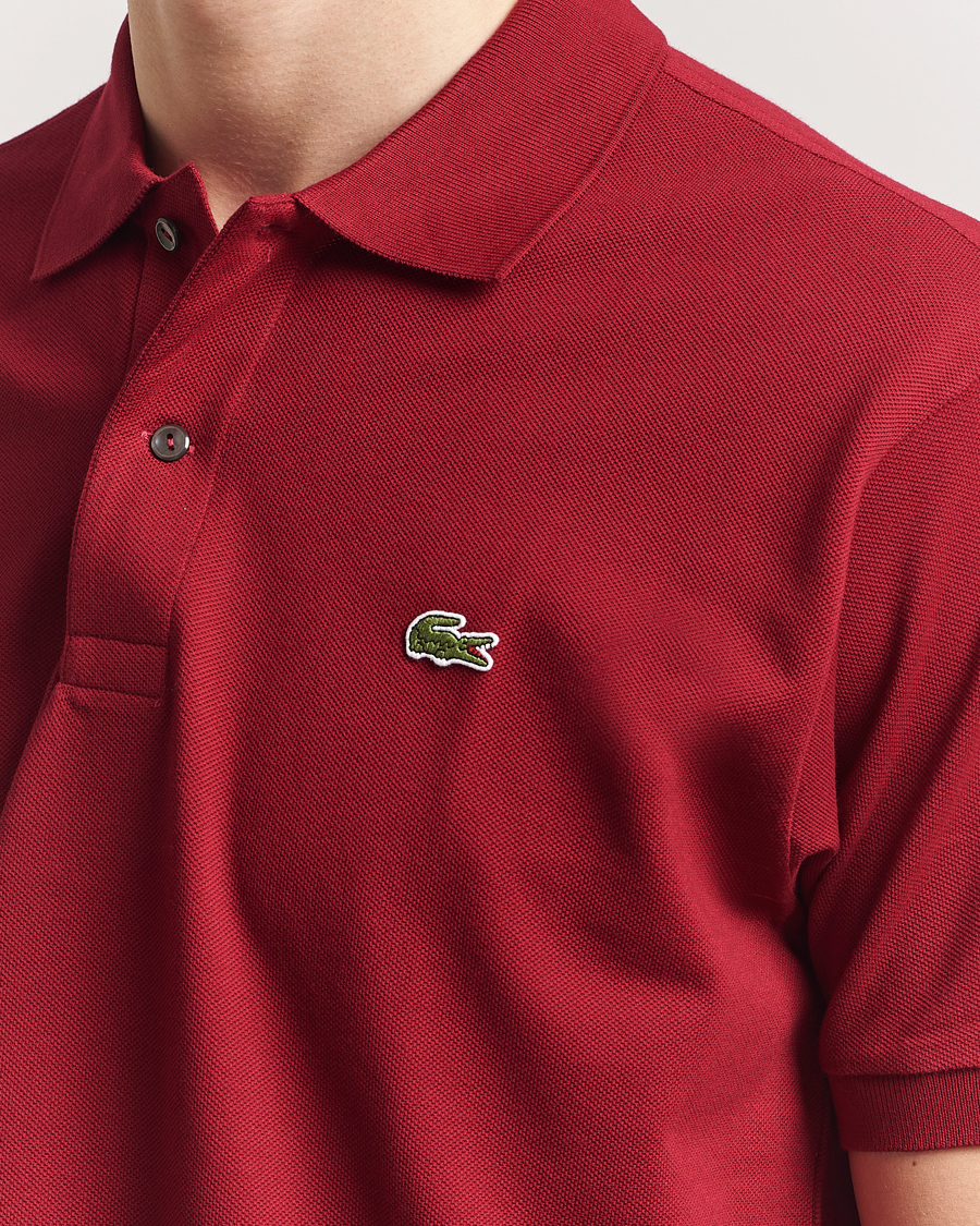 Lacoste Original Polo Piké Bordeaux