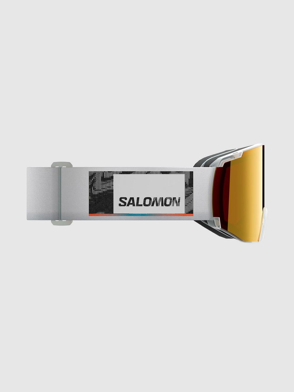 Salomon S/View Translucent Frozen Goggle mid red