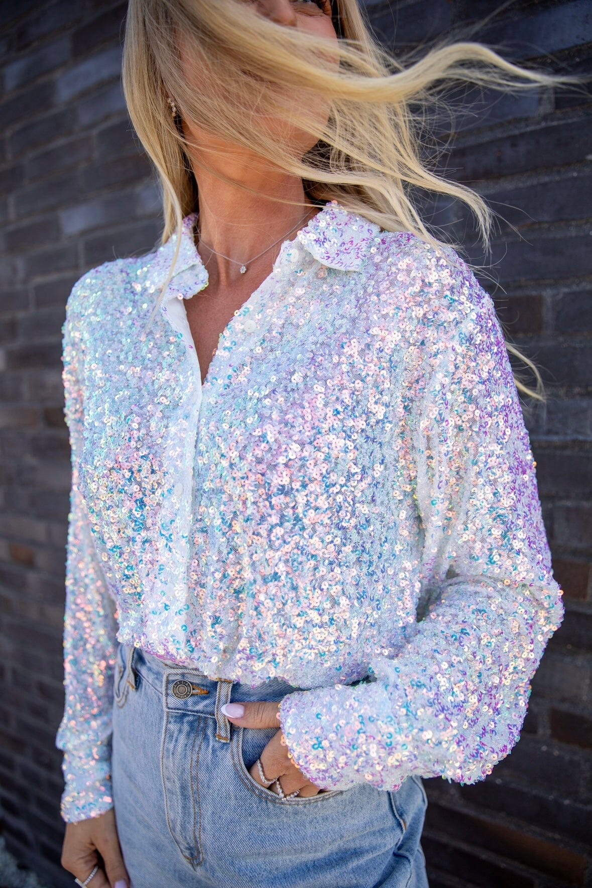 Valentin Studio Classy Sequins Shirt