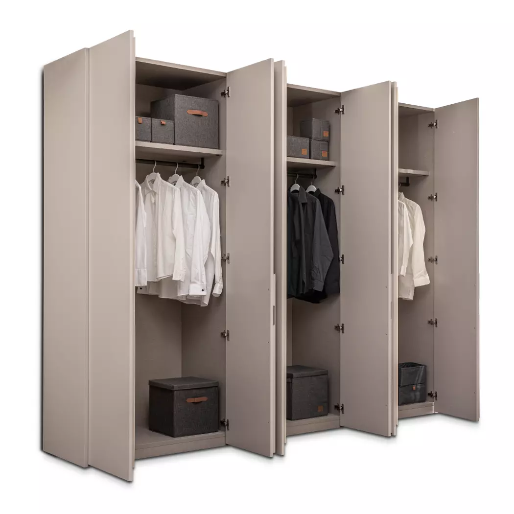 Kleiderschrank Senza Tempo 303 x 242 cm