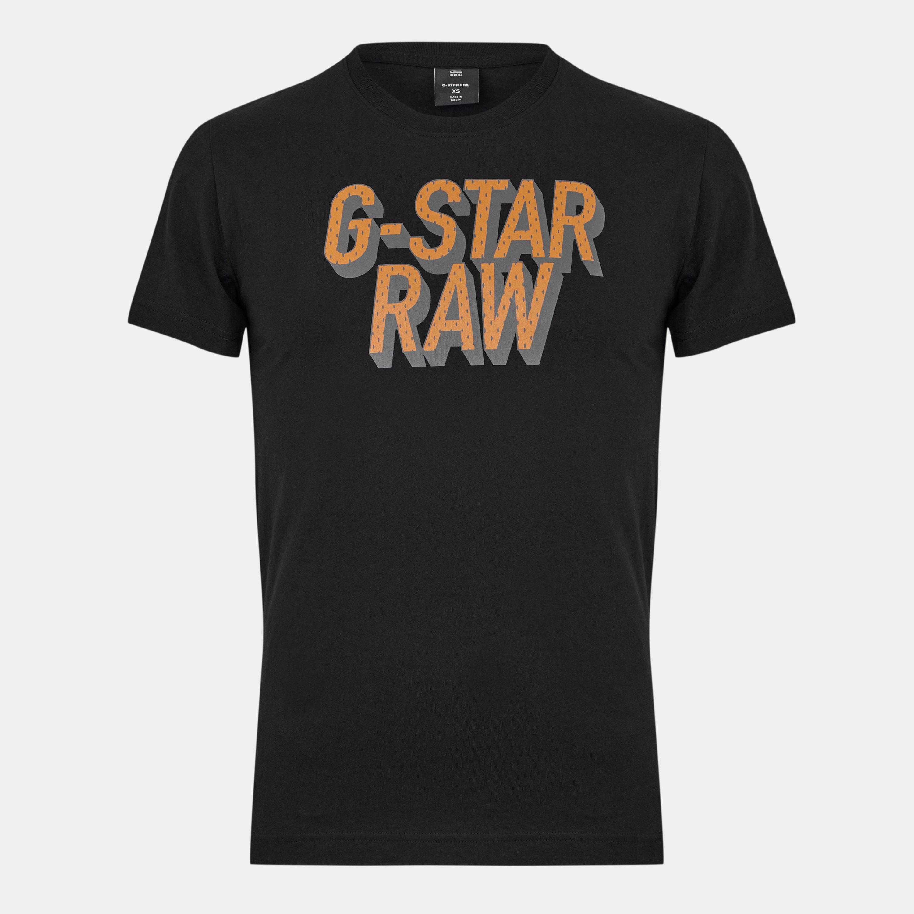 G Star 3D Dotted Graphic T Shirt