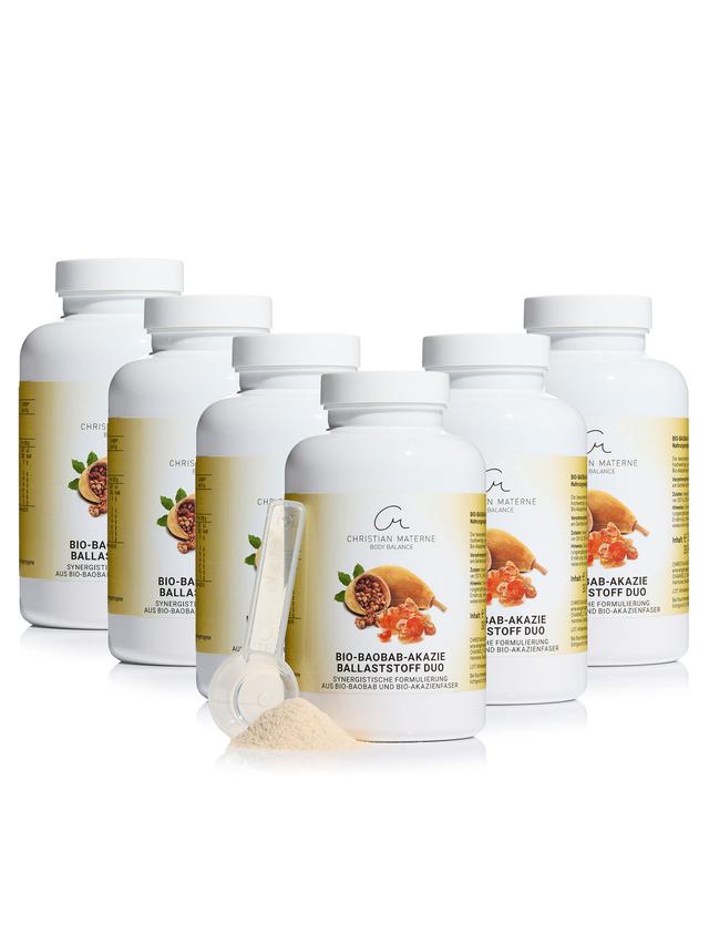 BIO-Baobab-Akazie Ballaststoff Duo, 6-Monatsvorrat