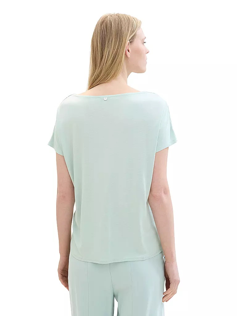 TOM TAILOR T-Shirt hellblau