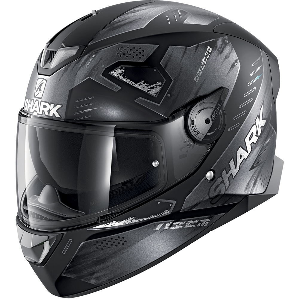 Shark - Casque Skwal 2.2 Venger Noir Mat / Gris
