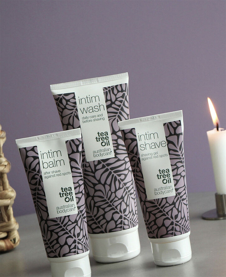 Australian Bodycare Intim barberings kit - 3 produkter mod røde knopper og indgr
