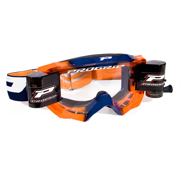Progrip - Masque 3200 Venom Roll-Off Bleu / Orange fluo