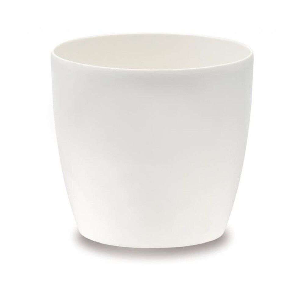 PLASTPOTTE ELHO BRUSSELS RUND 18CM HVIT