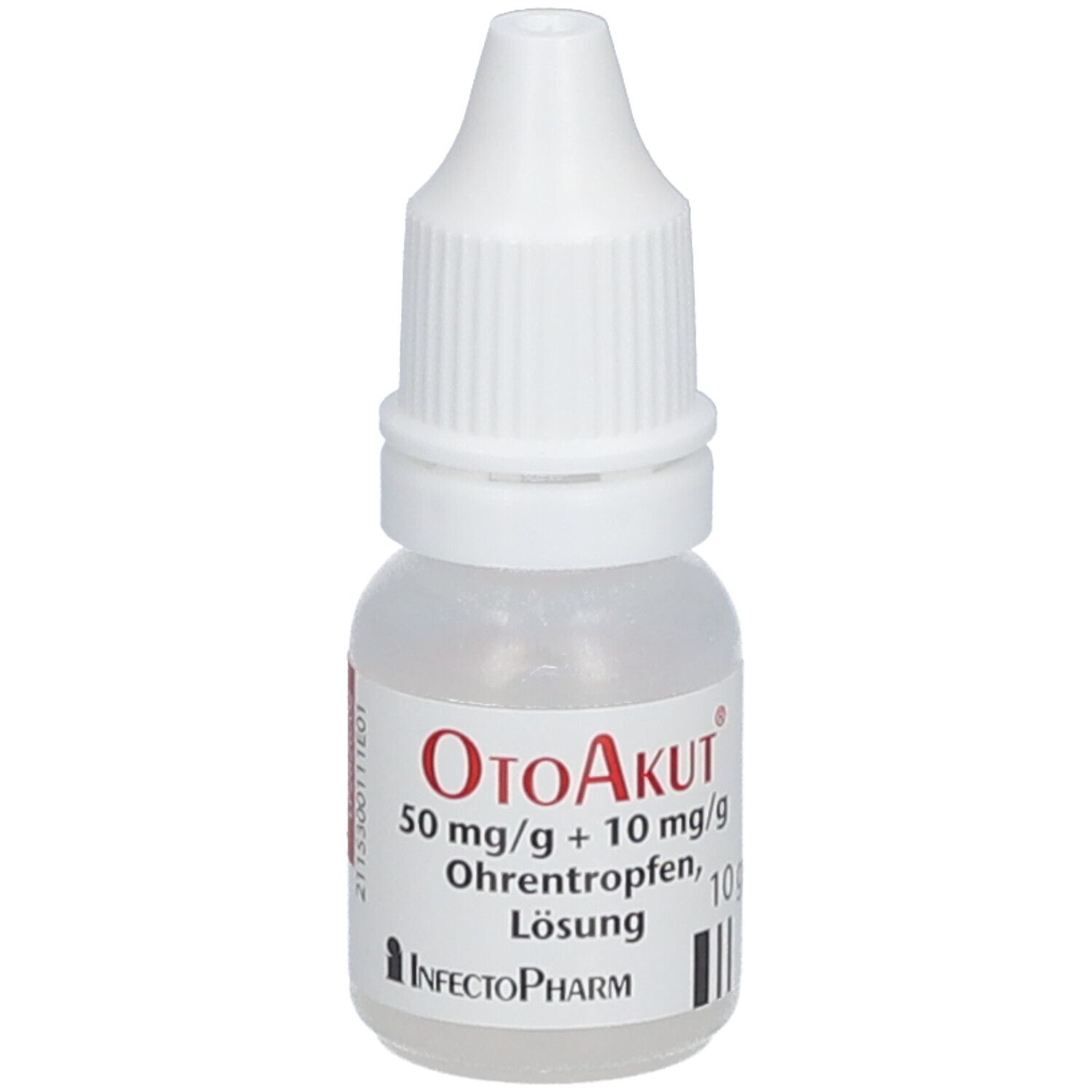 OtoAkut 50 mg/g + 10 mg/g Ohrentropfen