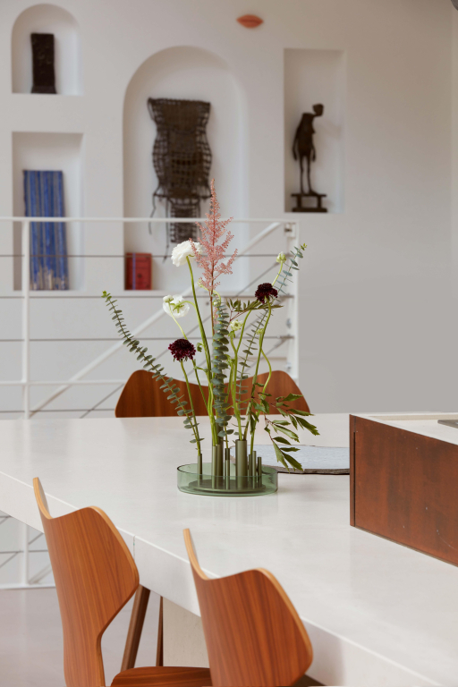 Fritz Hansen Ikeru vaas low Forest Green