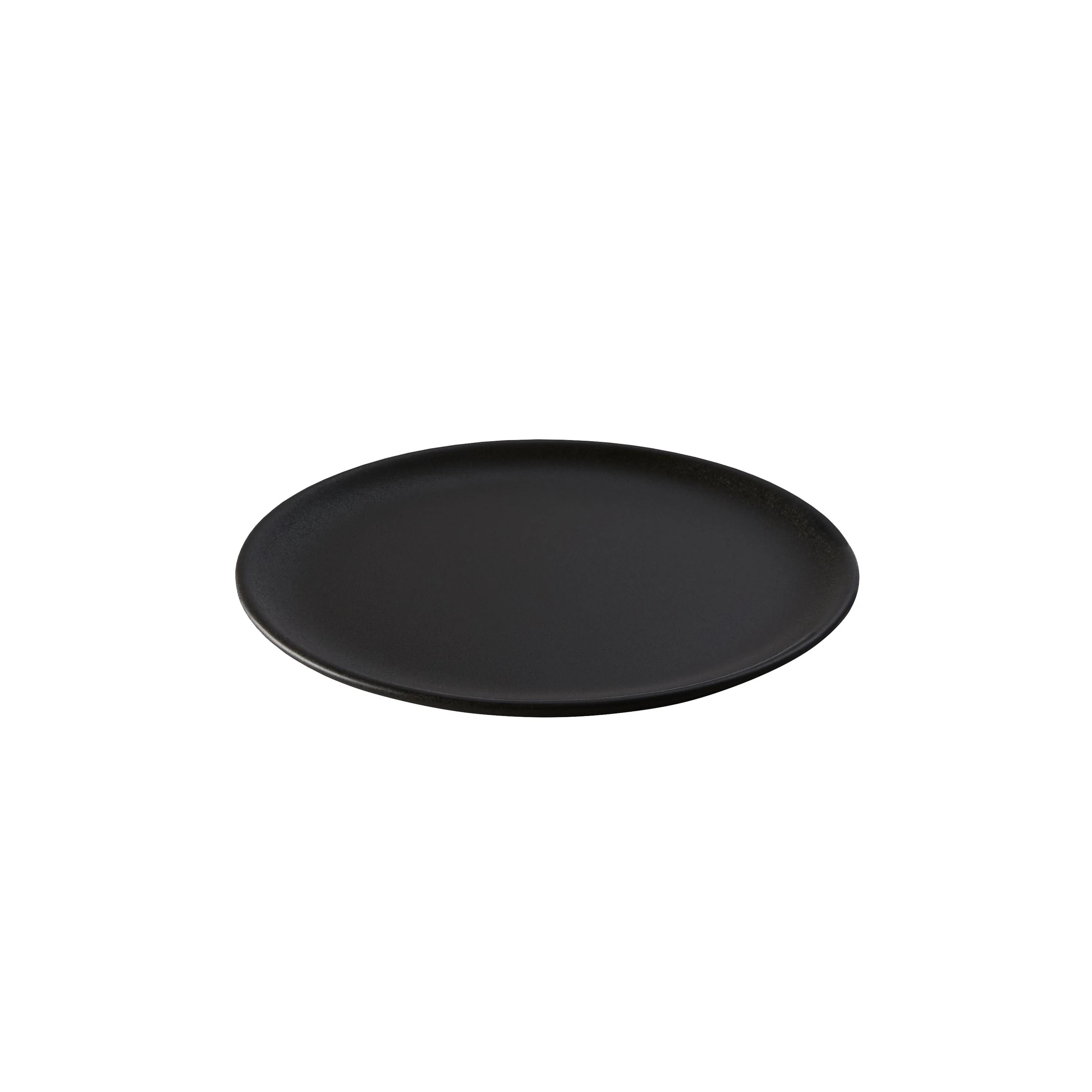 RAW  Desserttallerken, Titanium Black - Ø20 cm.