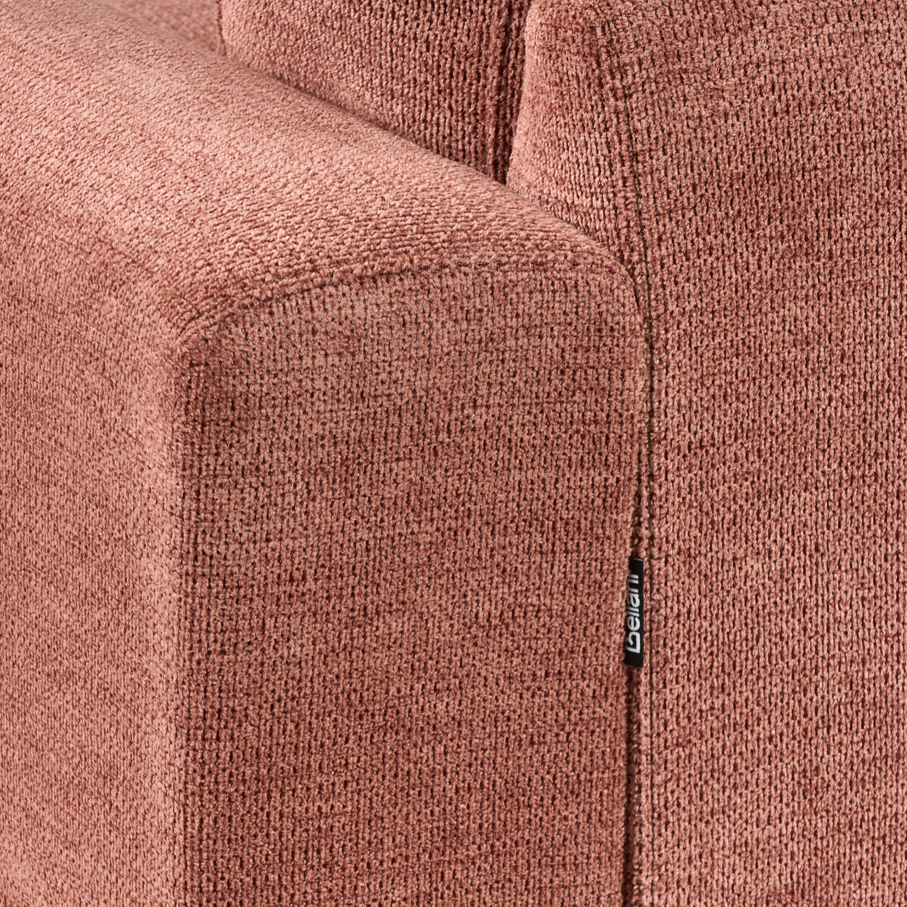 Beliani - MALOY - Hoekbank - Rood - Linkszijdig - Polyester
