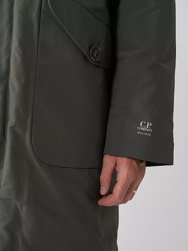 CP COMPANY Parka MICRO M olive