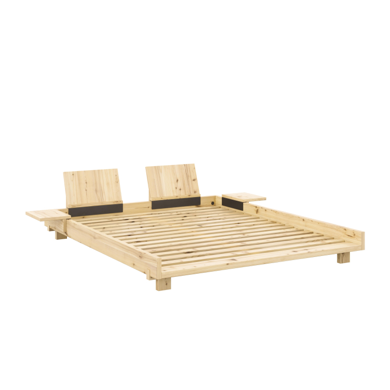 Karup Design Social bed 160x200 met hoofdbord Naturel