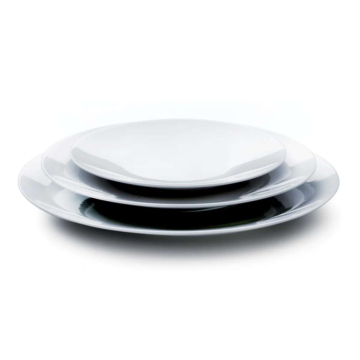Coupe Blanc - Assiette de présentation 31.5 cm (lot de 3) Médard de No