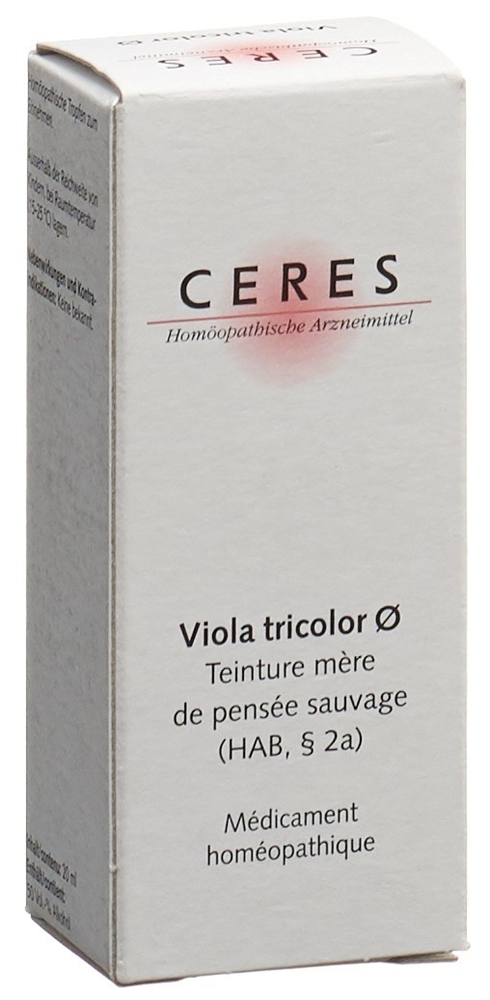 CERES Viola tricolor Urtinkt Fl 20 ml