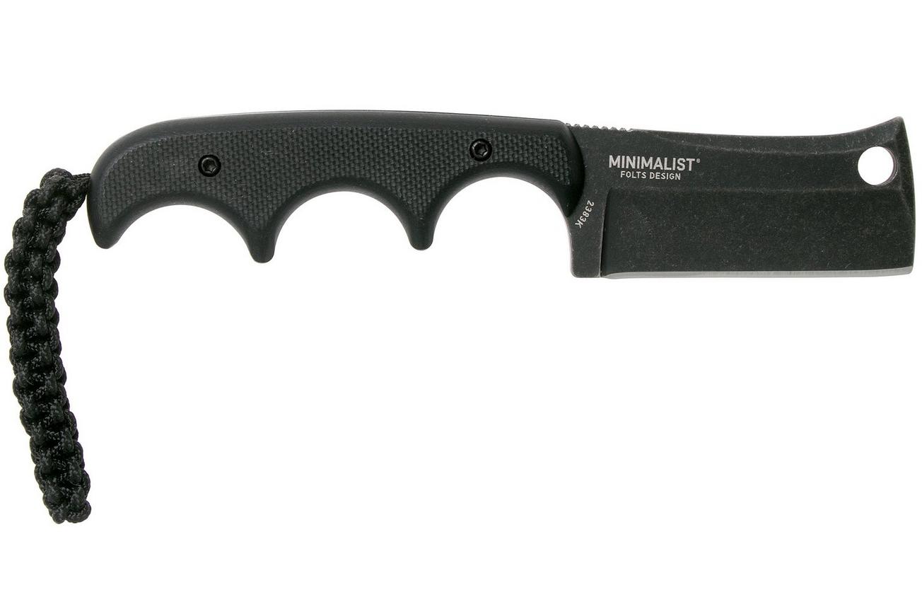 CRKT Minimalist Cleaver Blackout 2383K nekmes, Alan Folts design
