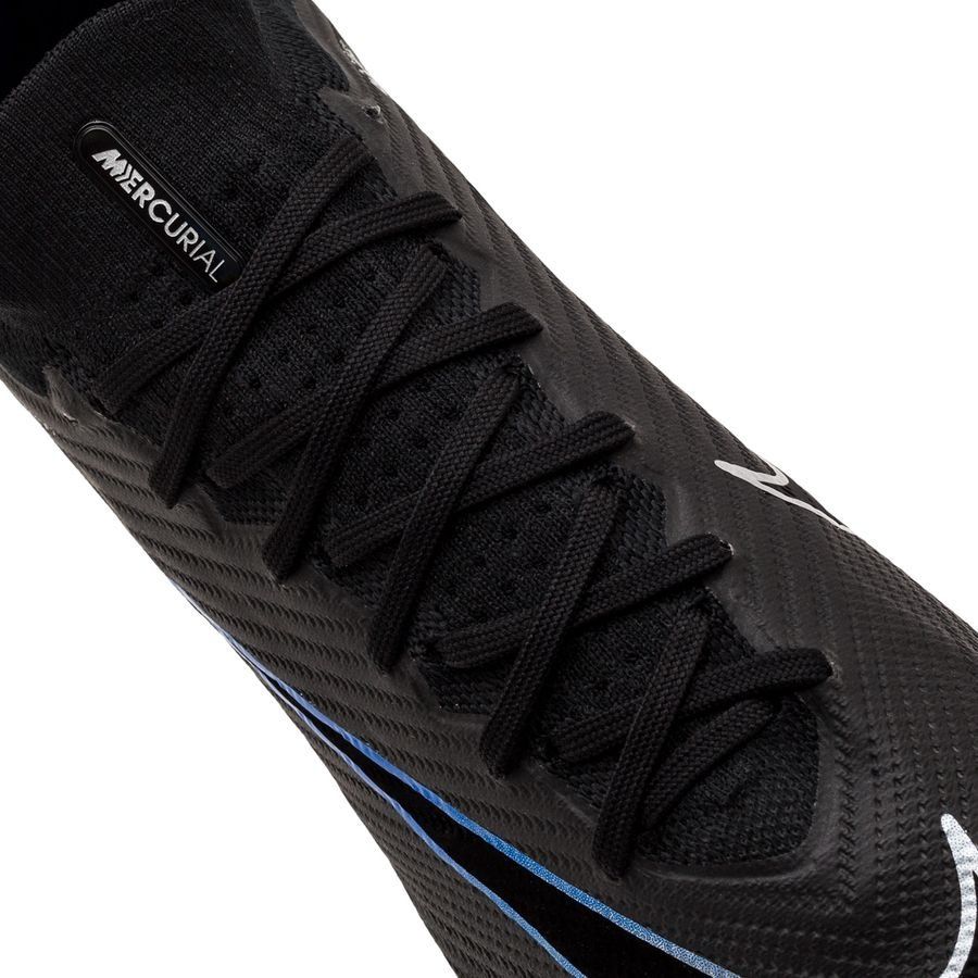 Nike Air Zoom Mercurial Superfly Elite 9 AG-PRO Shadow - Noir/Chrome/Bleu