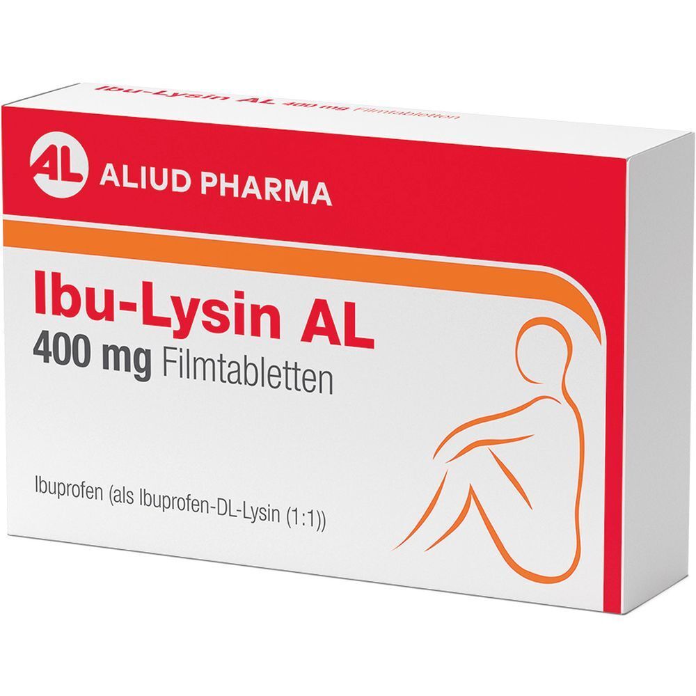 Ibu-Lysin AL 400 mg Filmtabletten bei akuten Schmerzen