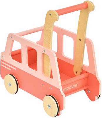 Moover Toys Gåvogn School Bus, Rosa