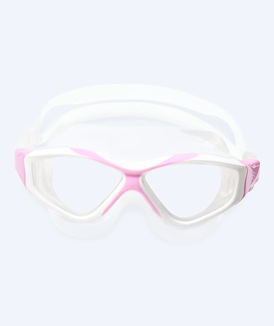 Watery svømmemaske til voksne - Mantis - Pink/klar