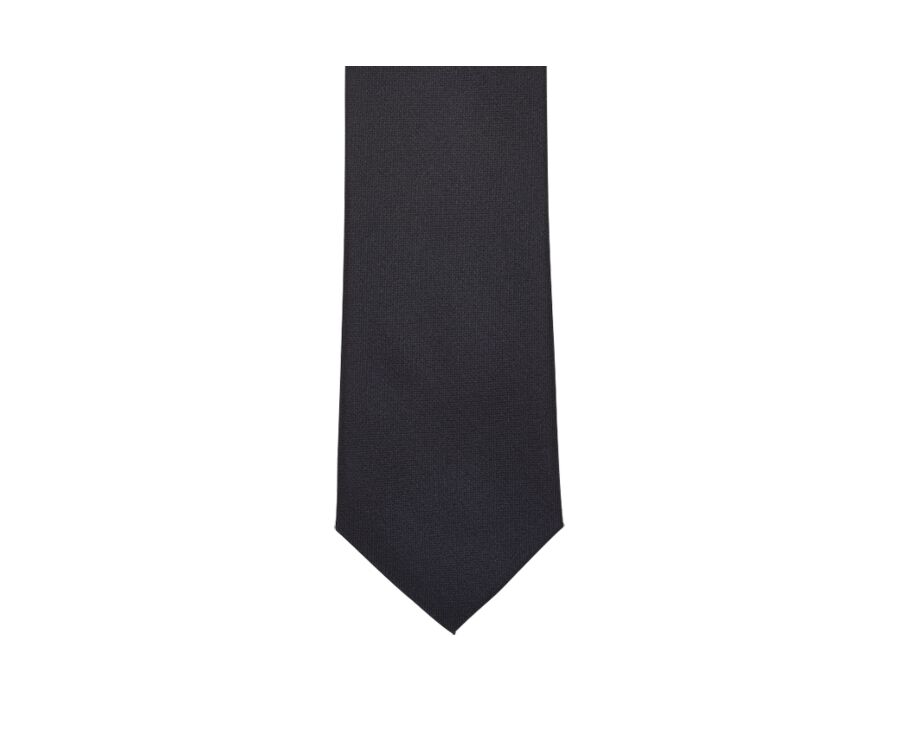 Cravate homme soie Unie Marine