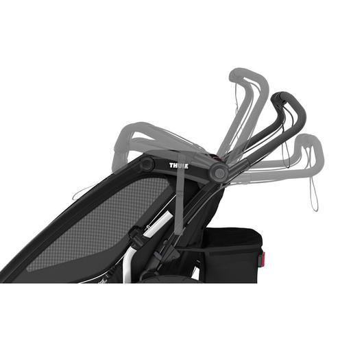 Poussette Remorque-Vélo Chariot Sport 2 Double Black - THULE