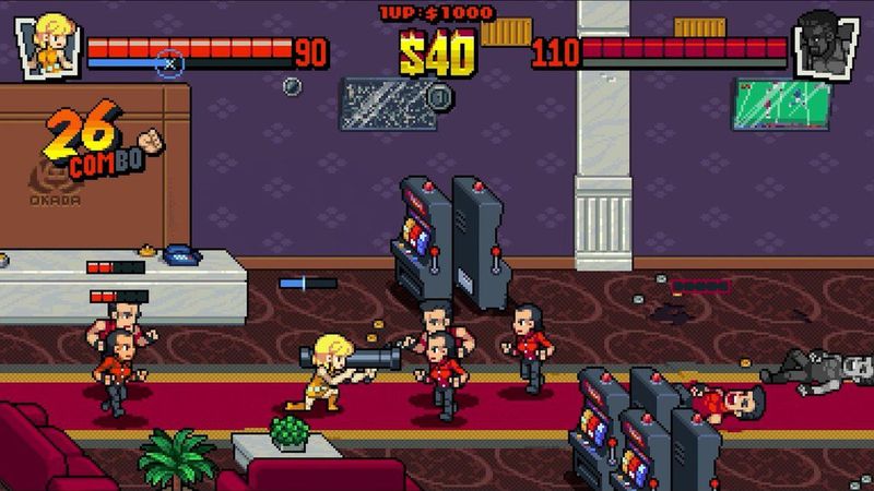 Double Dragon - Gaiden - Retro Game - Multicolor - Digitale Versie