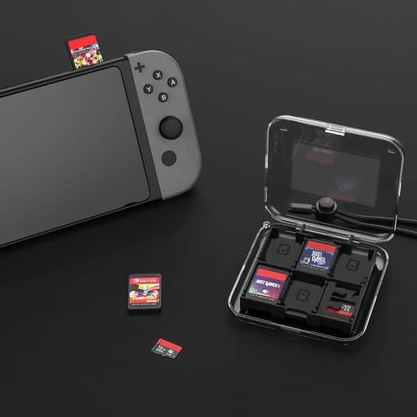Oppbevaringsveske til Nintendo Switch-spill