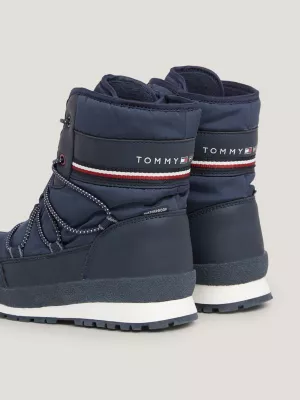 Botas de neve com cadarço Signature Tape