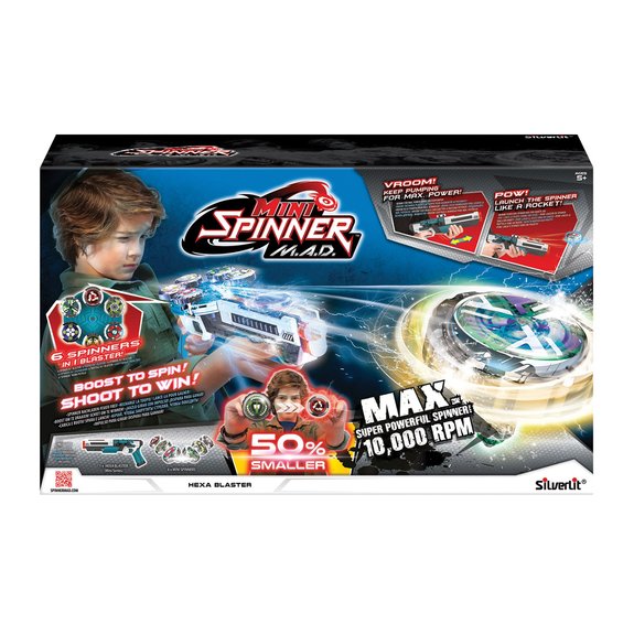 Mini Spinner Mad - Blaster Lanceur de Mini Toupies