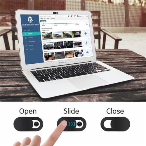 6 stk Anti-spion computerkamera beskyttelsesskyder Anti-Peep Privacy